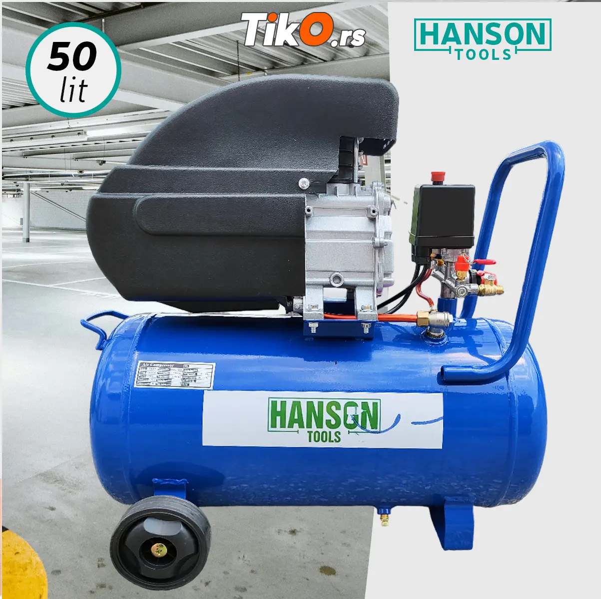 HANSON KOMPRESOR 50L SA DVA IZLAZA