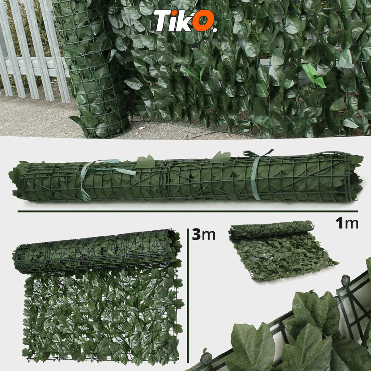 OGRADA OD VEŠTAČKE TRAVE 300x100 CM