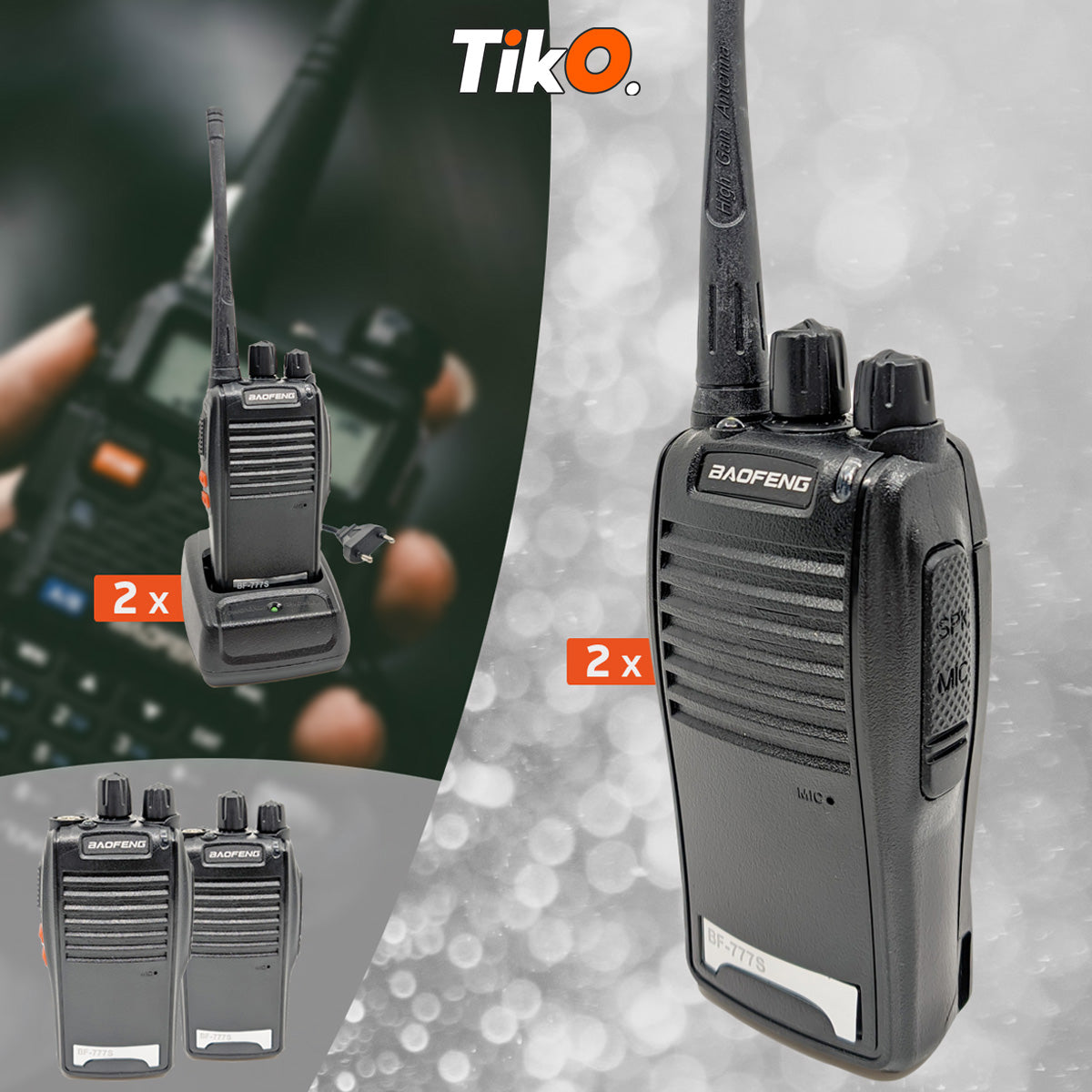 BF-777S BAOFENG WALKIE TALKIE SET