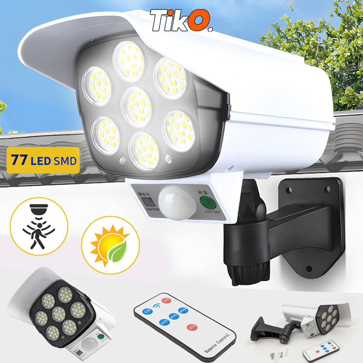 SOLARNA LAMPA/LAŽNA KAMERA NIGHT SHIELD