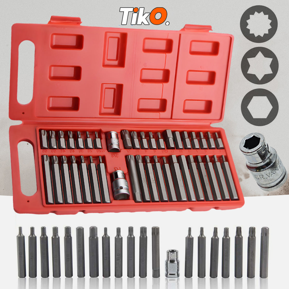40-delni SET TORX BITOVA