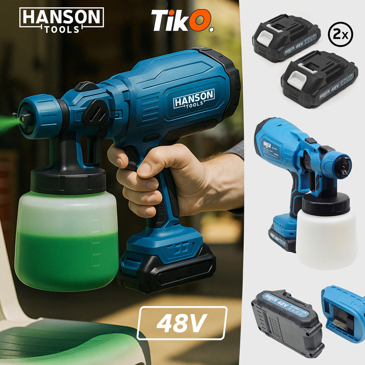 HANSON AKU KOMPRRESOR ZA FARBANJE