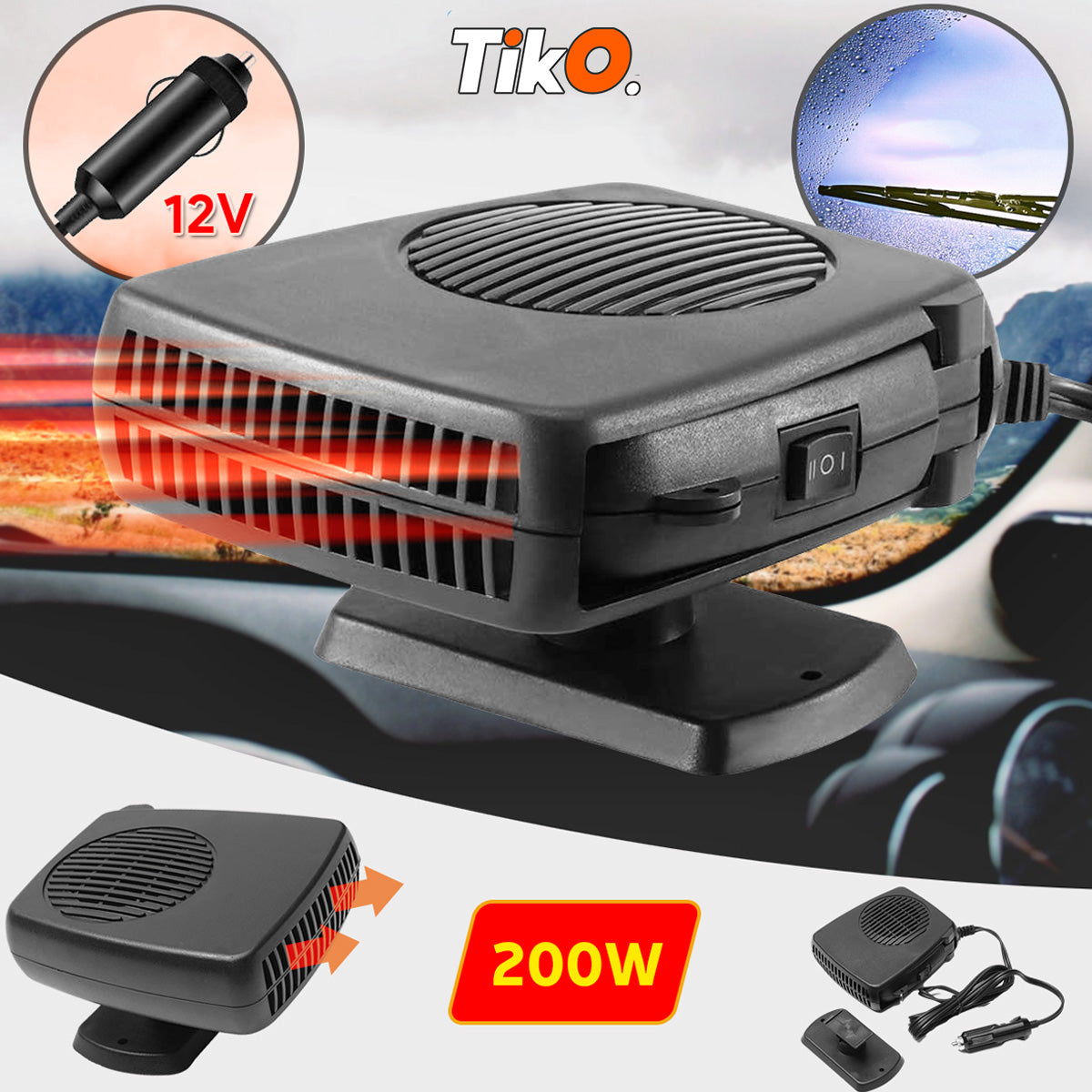 AUTO GREJALICA/VENTILATOR