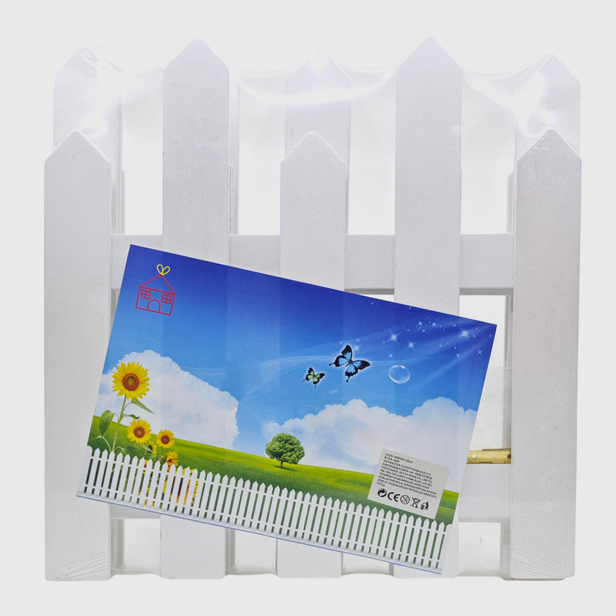 DEKORATIVNA BAŠTANSKA OGRADA 120CM