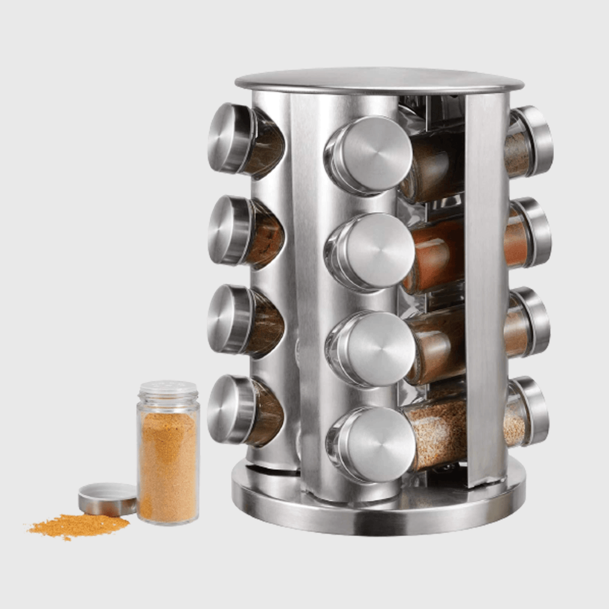 STALAK ZA ZAČINE SA 16 POSUDA