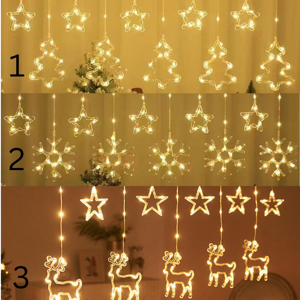 LED BOŽIĆNA SVETLOSNA ZAVESA