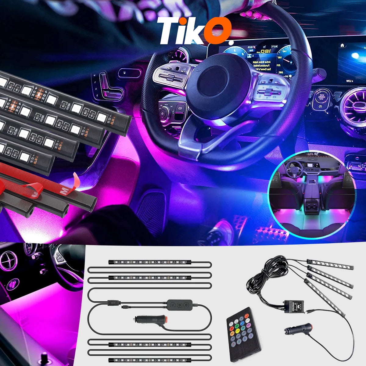 LED ENTERIJER TRAKE ZA AUTO