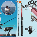 KIYOSHI RIBOLOVNI SET-ŠTAP + MAŠINICA ZA PECANJE