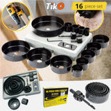 16-DELNI SET KRUNA ZA BUŠENJE DRVETA I PLASTIKE