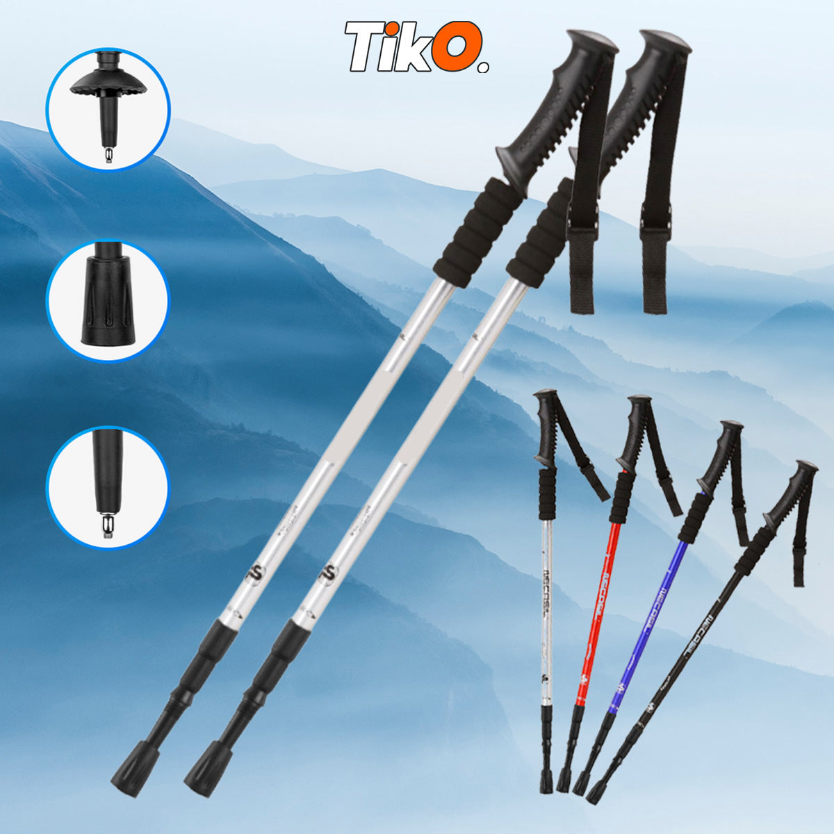 ALPEN ŠTAPOVI ZA NORDIJSKO HODANJE- 1 PAR