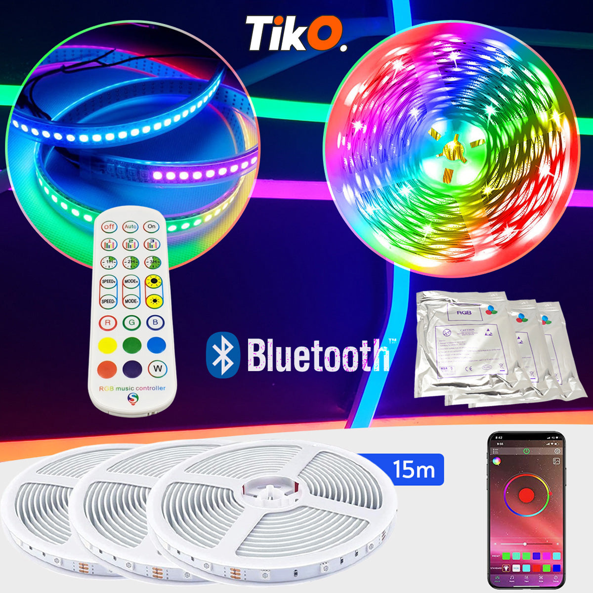SMART SET LED TRAKA 15 m - RGB