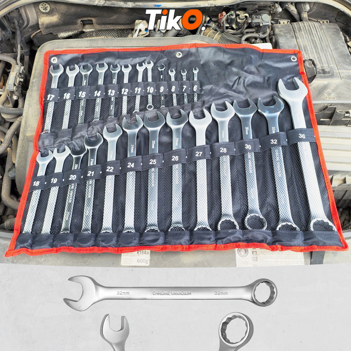 SET OKASTO VILJUŠKASTIH KLJUČEVA 6-36mm