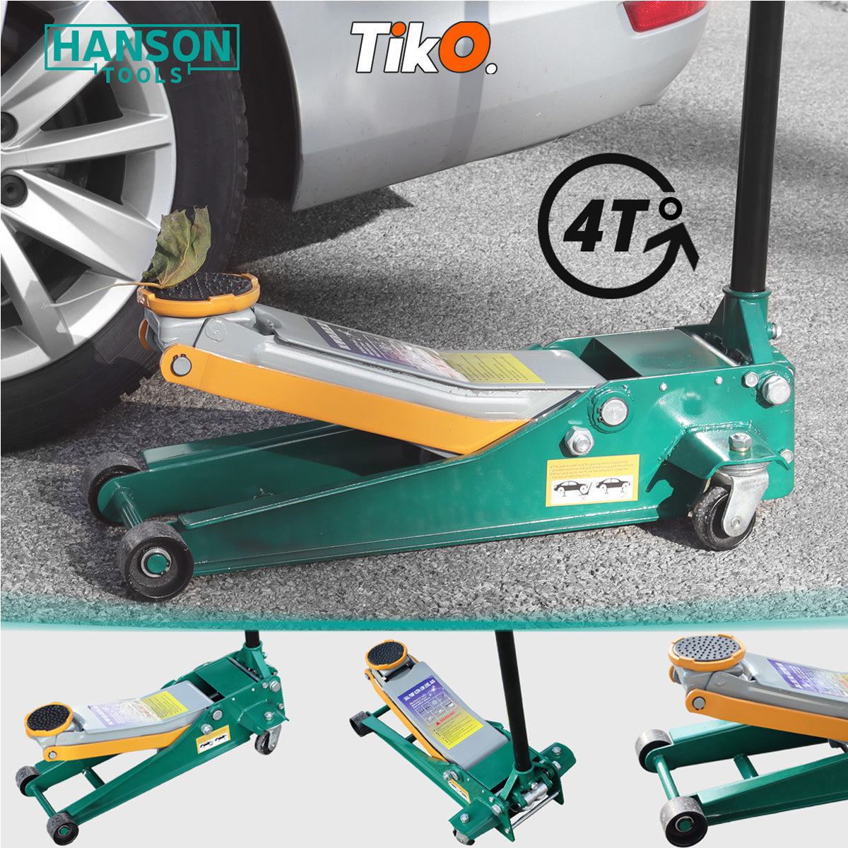 HANSON RUČNA NISKOPROFILNA HIDRAULIČNA DIZALICA 4T