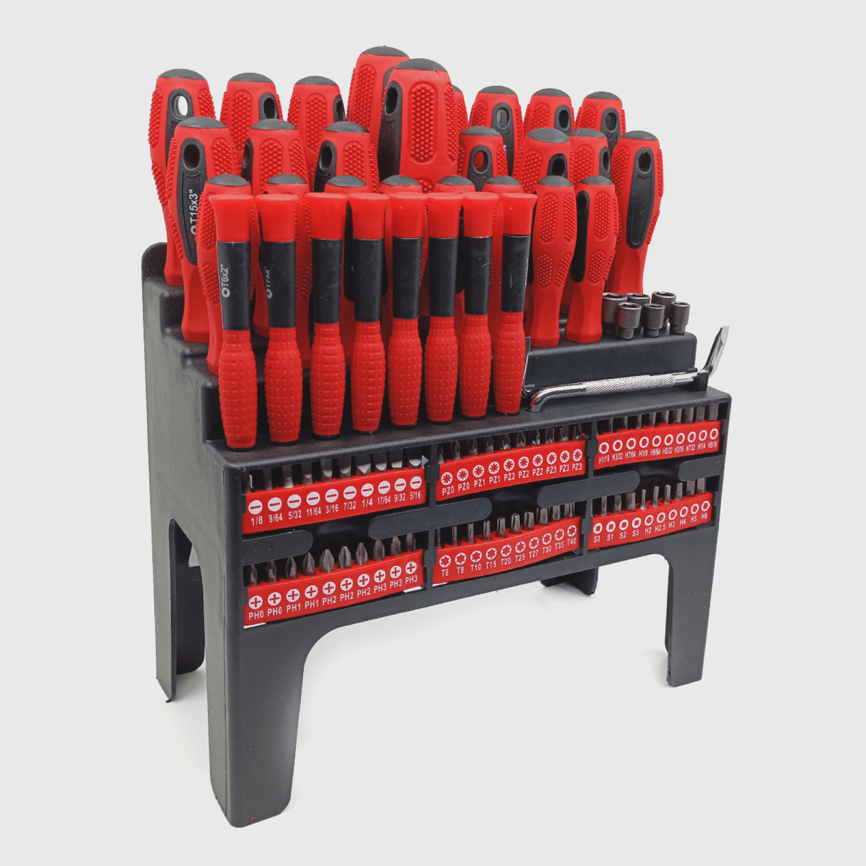 100-DELNI SET ODVIJAČA I BITOVA