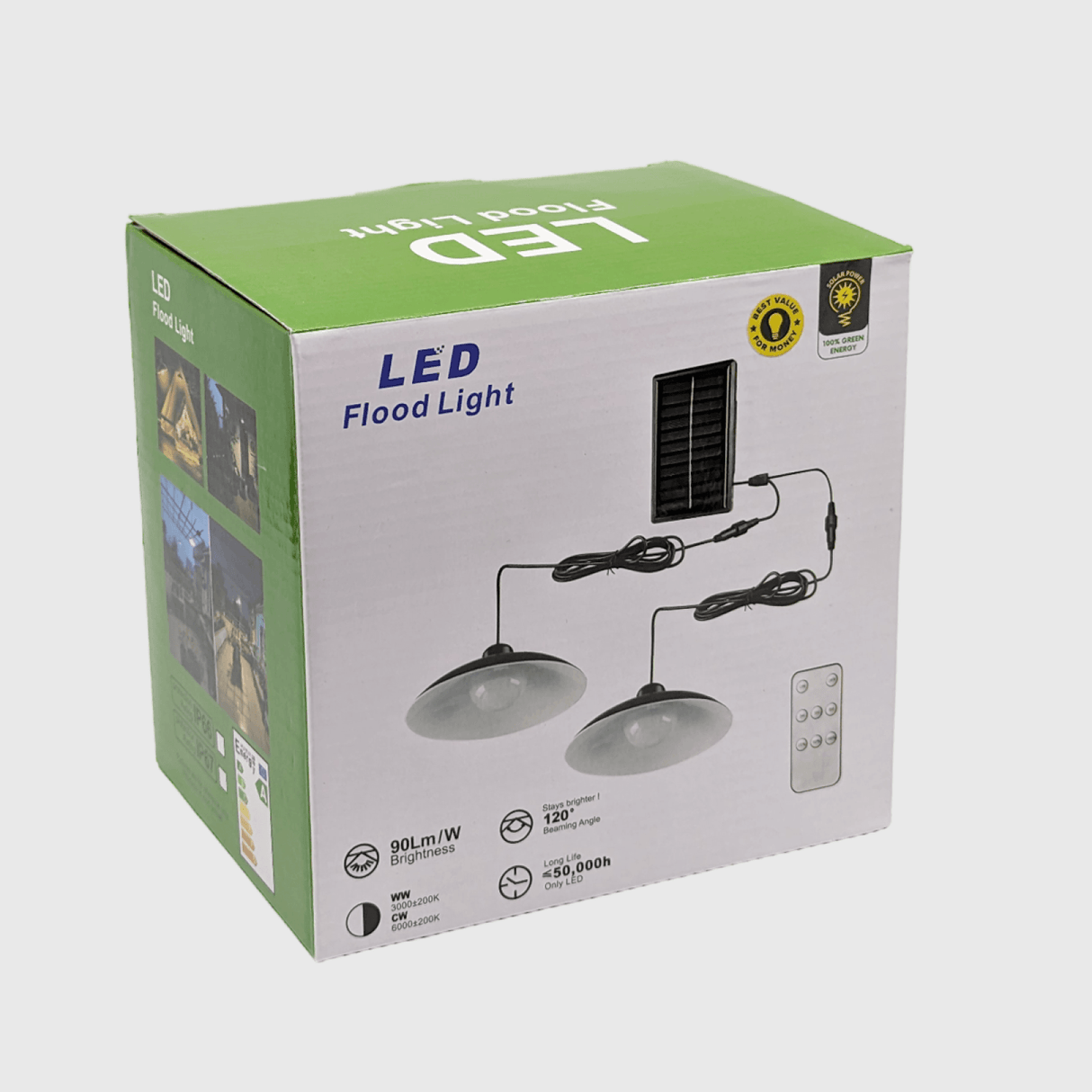 SOLARNA RASVETA SA DVA LUSTERA"EINHEIM"