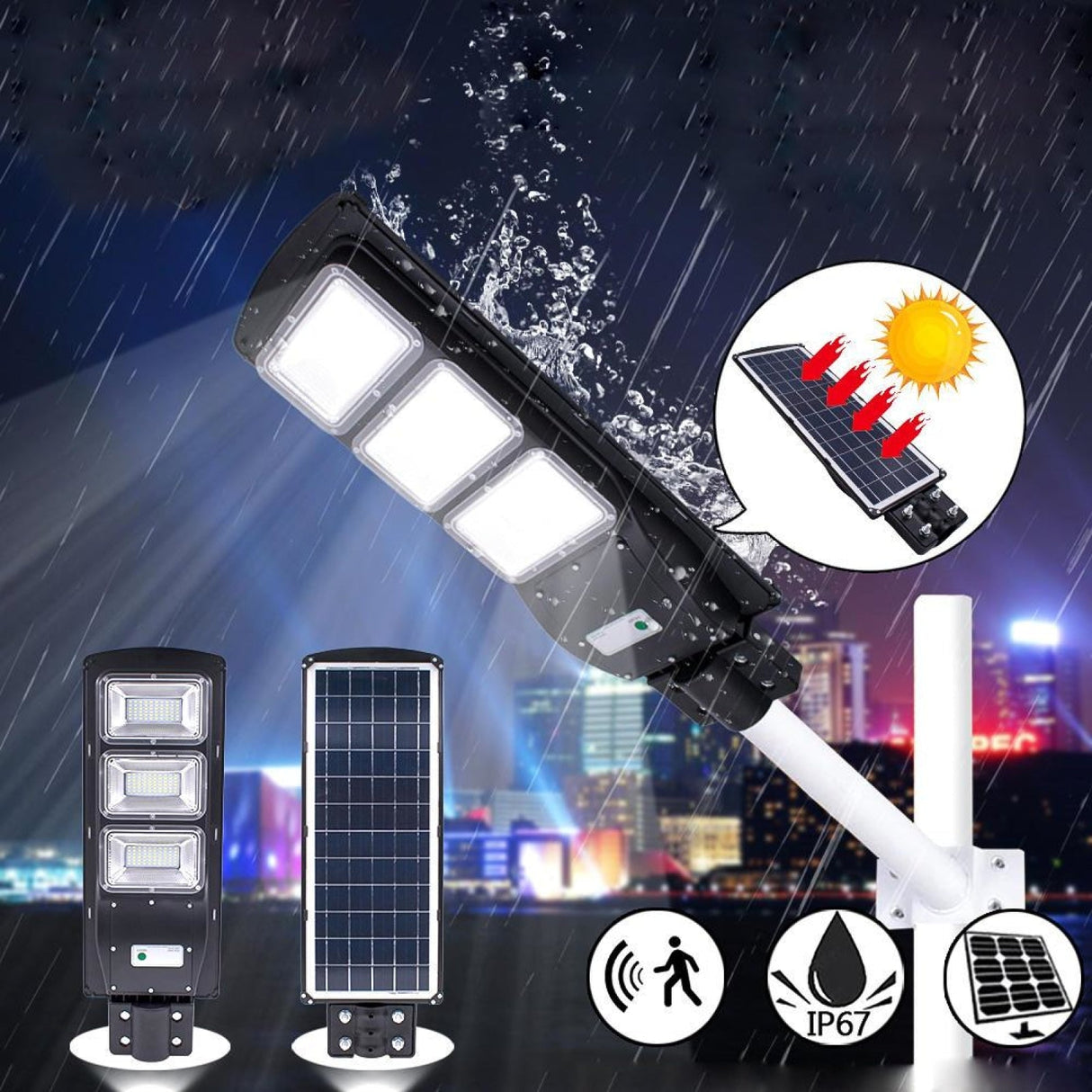 LED SOLARNI REFLEKTOR-90W