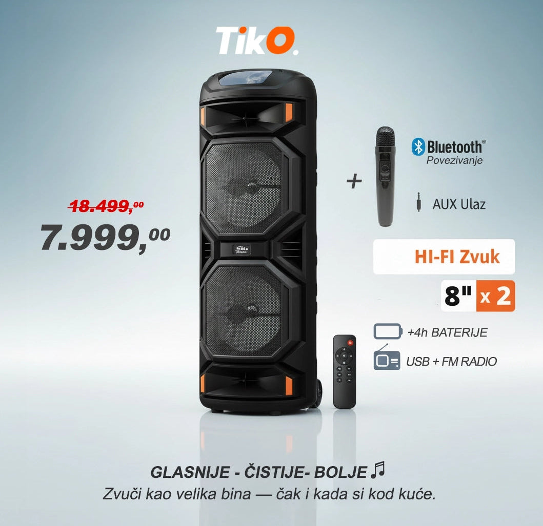 "TIKO" BLUETOOTH ZVUČNIK